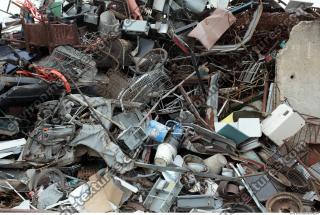 Photo Textures of Metal Scrap